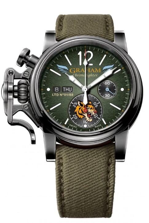 Review Replica Watch Graham Chronofighter Vintage Flying Tigers Ltd 2CVAV.G03A